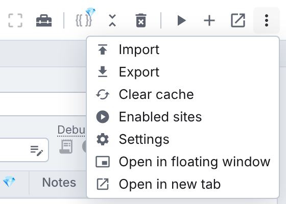 Import and export rules in Tweak Import and export rules in Tweak