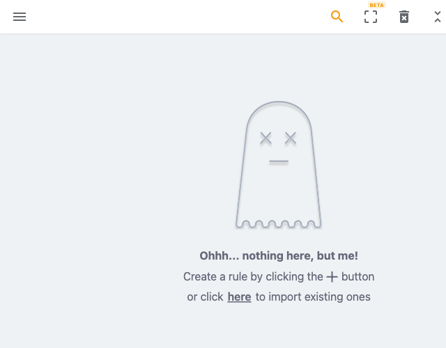 Toolbar with the Data X-Ray button enabled once requests are captured
