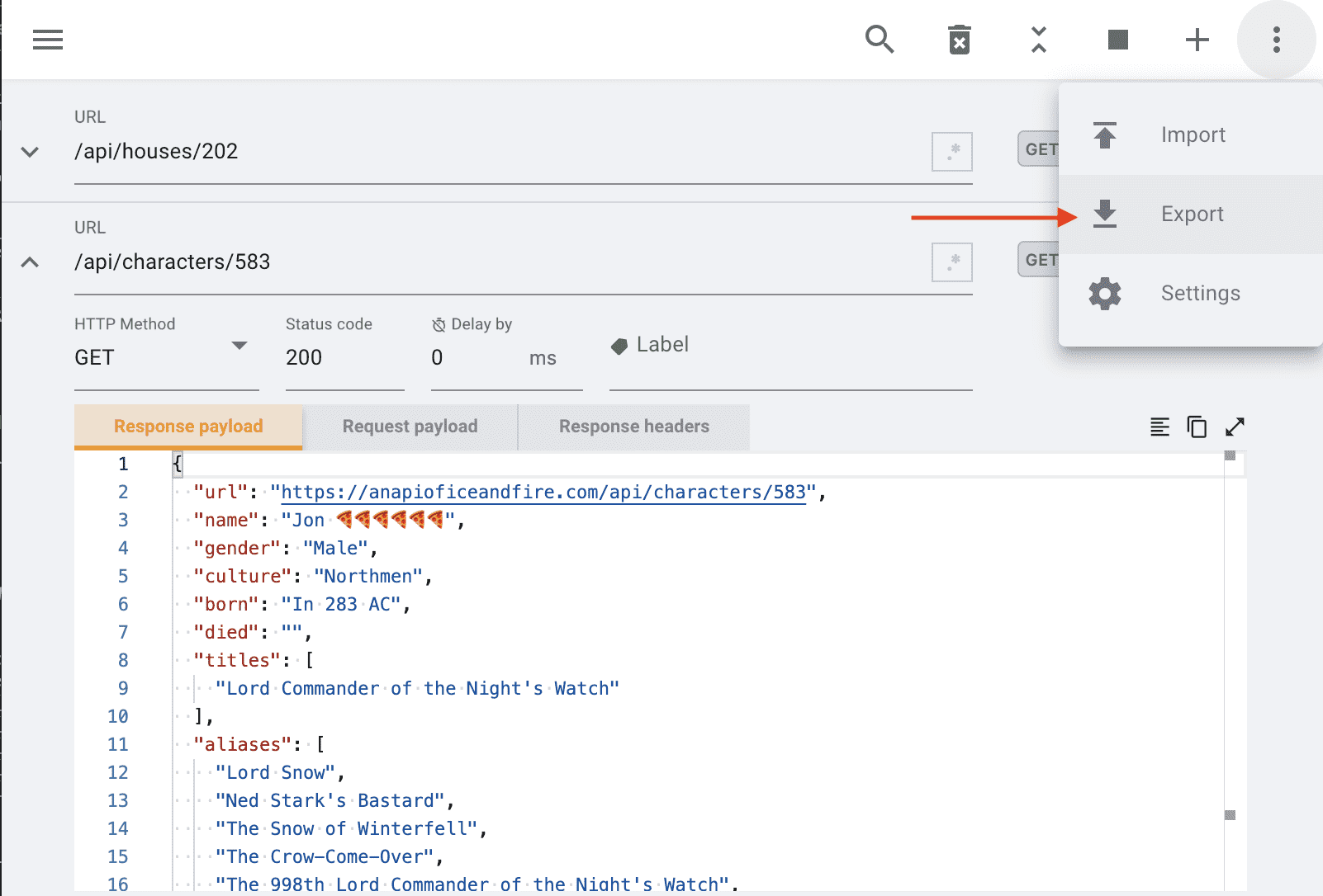 export rules in tweak export rules in tweak